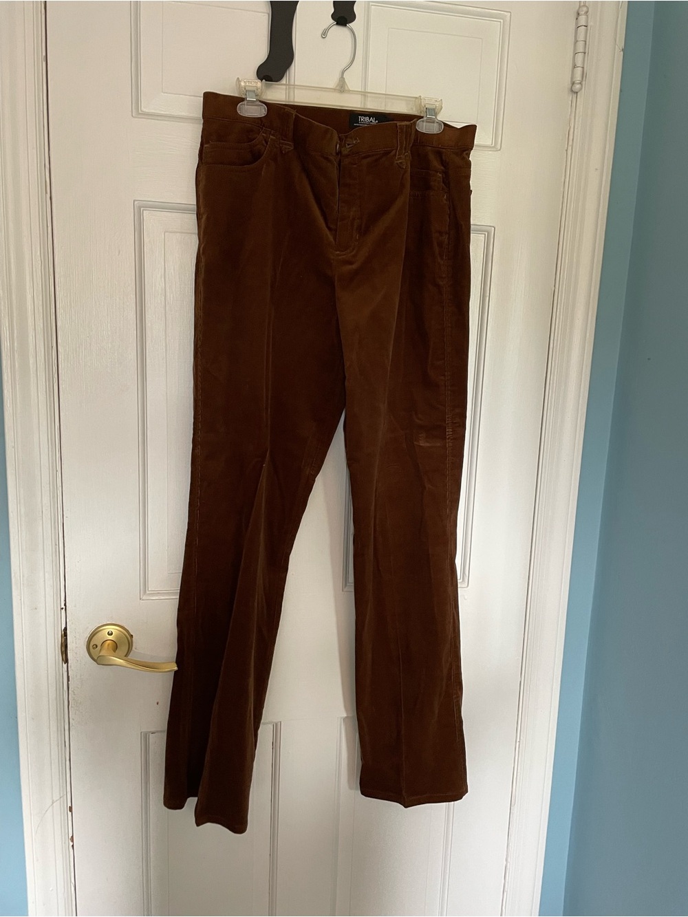 Tribal women’s Dark Brown Corduroy pants